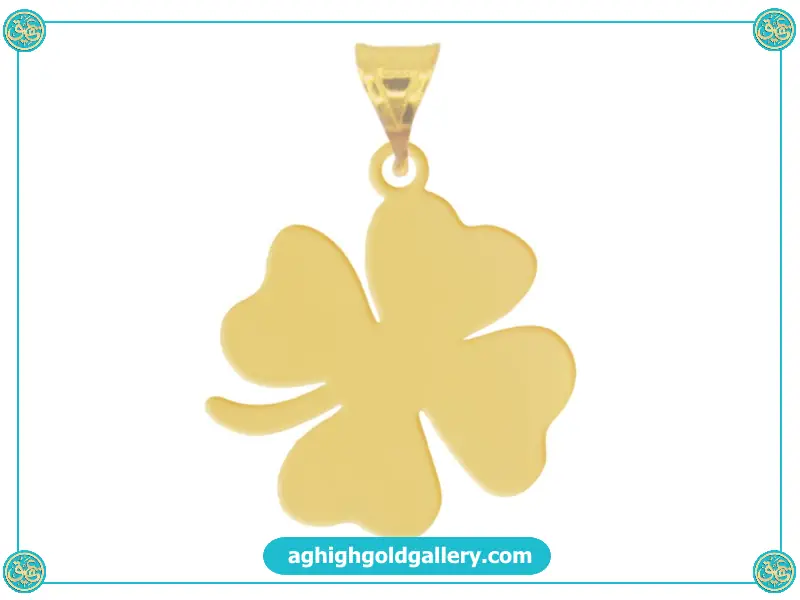 نماد شبدر در طلا
شبدر طلا