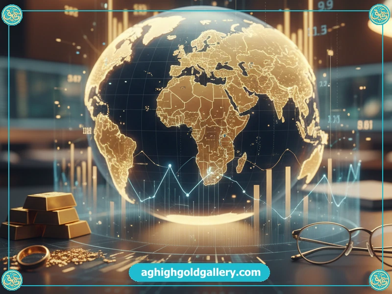 تفاوت قیمت طلا در ایران و جهان