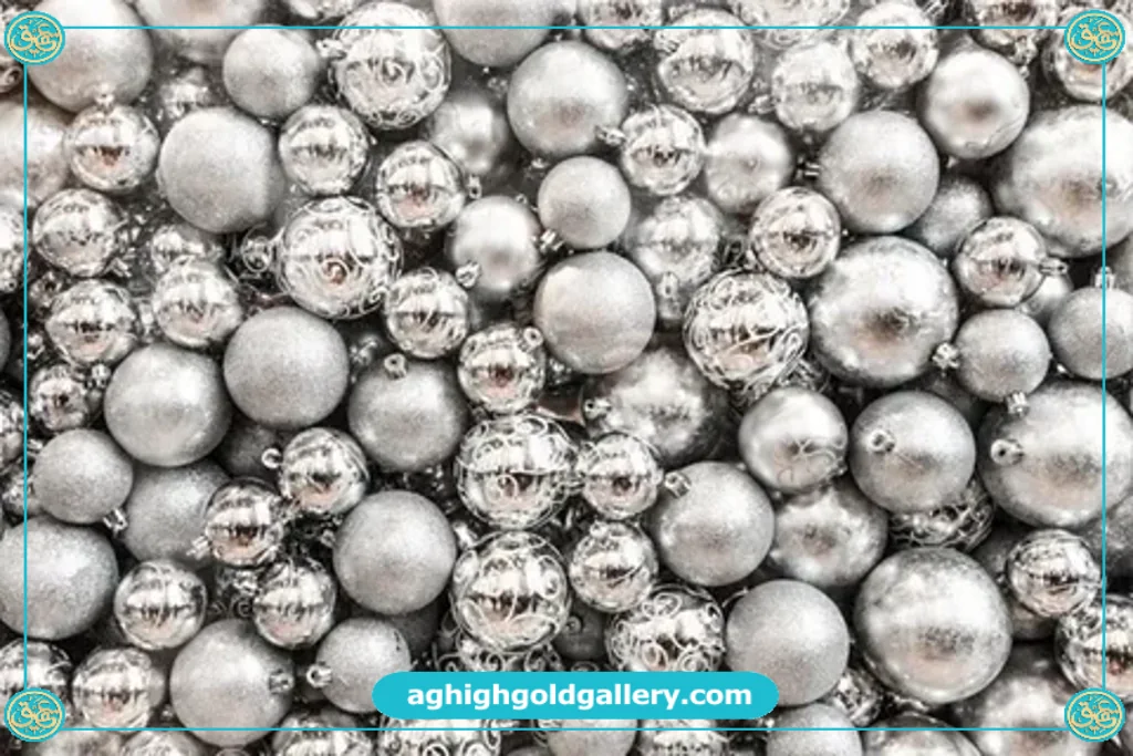 خرید گوی نقره