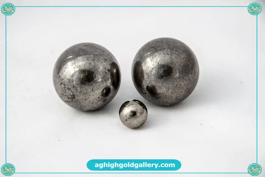 ساخت گوی نقره