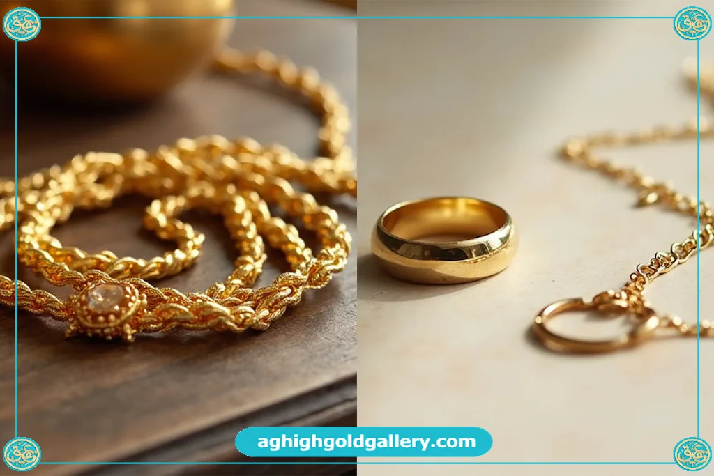 تفاوت طلای نو و دست دوم