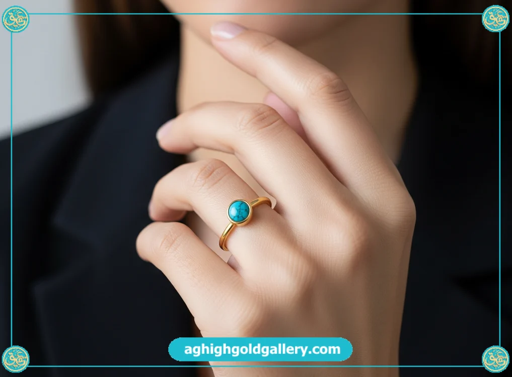 انگشتر فیروزه