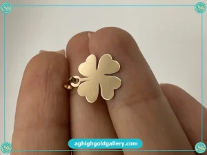 نماد شبدر در طلا شبدر طلا