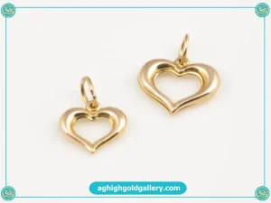 نماد قلب در طلا